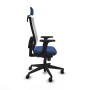 Office Chair with Headrest Piqueras y Crespo 2D066N2 Navy Blue