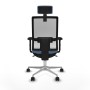 Chaise de Bureau avec Appui-tête Piqueras y Crespo 2D086N2 Bleu ciel