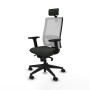 Office Chair with Headrest Piqueras y Crespo 2D066N2 Black