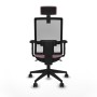 Office Chair with Headrest Piqueras y Crespo 2D066N2 Pink