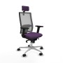 Chaise de Bureau avec Appui-tête Piqueras y Crespo 2D086N2 Violet