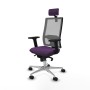 Office Chair with Headrest Piqueras y Crespo 2D086N2 Purple