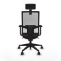 Chaise de Bureau avec Appui-tête Piqueras y Crespo 2D066N2 Violet