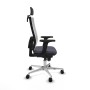 Office Chair with Headrest Piqueras y Crespo 2D086N2 Dark grey