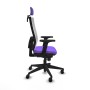 Chaise de Bureau avec Appui-tête Piqueras y Crespo 2D066N2 Lila
