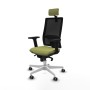 Chaise de Bureau avec Appui-tête Piqueras y Crespo 2D026G2 Vert