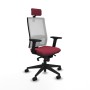 Office Chair with Headrest Piqueras y Crespo 2D066N2 Maroon
