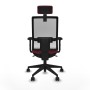 Office Chair with Headrest Piqueras y Crespo 2D066N2 Maroon