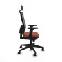 Office Chair with Headrest Piqueras y Crespo 2D066N2 Brown Grey
