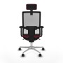 Chaise de Bureau avec Appui-tête Piqueras y Crespo 2D086N2 Bordeaux