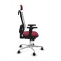 Chaise de Bureau avec Appui-tête Piqueras y Crespo 2D086N2 Bordeaux