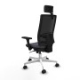 Chaise de Bureau avec Appui-tête Piqueras y Crespo 3D026N2 Gris foncé