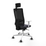 Chaise de Bureau avec Appui-tête Piqueras y Crespo 4B026G2 Gris foncé