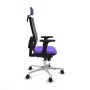Chaise de Bureau avec Appui-tête Piqueras y Crespo 2D086N2 Lila