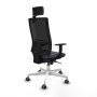 Office Chair with Headrest Piqueras y Crespo 1D026G2 Dark grey