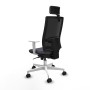 Chaise de Bureau avec Appui-tête Piqueras y Crespo 4B026N2 Gris foncé