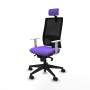 Office Chair with Headrest Piqueras y Crespo 4B066N2 Lilac
