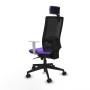 Office Chair with Headrest Piqueras y Crespo 4B066N2 Lilac