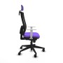 Office Chair with Headrest Piqueras y Crespo 4B066N2 Lilac