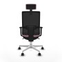 Chaise de Bureau avec Appui-tête Piqueras y Crespo 1D026N2 Rose