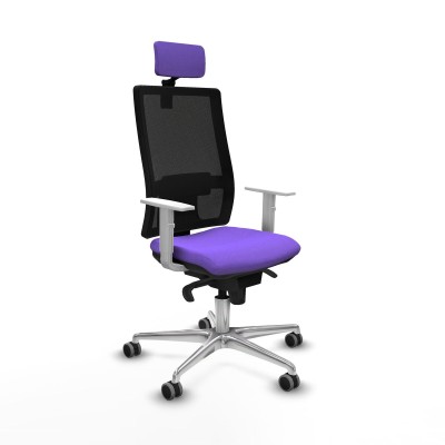 Chaise de Bureau avec Appui-tête Piqueras y Crespo 4B086G2 Lila