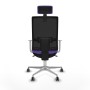 Chaise de Bureau avec Appui-tête Piqueras y Crespo 4B086G2 Lila