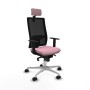 Chaise de Bureau avec Appui-tête Piqueras y Crespo 1D086N2 Rose