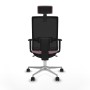 Chaise de Bureau avec Appui-tête Piqueras y Crespo 1D086N2 Rose