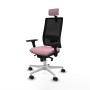Chaise de Bureau avec Appui-tête Piqueras y Crespo 3D026N2 Rose