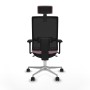 Chaise de Bureau avec Appui-tête Piqueras y Crespo 3D086N2 Rose