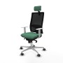 Chaise de Bureau avec Appui-tête Piqueras y Crespo 4B086G2 Vert émeraude