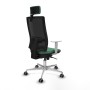 Chaise de Bureau avec Appui-tête Piqueras y Crespo 4B086G2 Vert émeraude