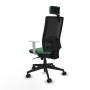 Office Chair with Headrest Piqueras y Crespo 4B066N2 Emerald Green