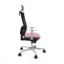 Chaise de Bureau avec Appui-tête Piqueras y Crespo 4B086N2 Rose