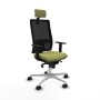 Chaise de Bureau avec Appui-tête Piqueras y Crespo 1D086N2 Vert