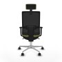 Chaise de Bureau avec Appui-tête Piqueras y Crespo 1D086N2 Vert