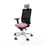 Chaise de Bureau avec Appui-tête Piqueras y Crespo 2D026N2 Rose