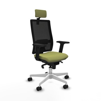 Chaise de Bureau avec Appui-tête Piqueras y Crespo 2D026N2 Vert