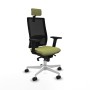 Chaise de Bureau avec Appui-tête Piqueras y Crespo 2D026N2 Vert