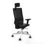 Chaise de Bureau avec Appui-tête Piqueras y Crespo 2D026G2 Gris foncé