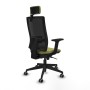 Chaise de Bureau avec Appui-tête Piqueras y Crespo 2D066G2 Vert