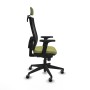 Office Chair with Headrest Piqueras y Crespo 2D066G2 Green