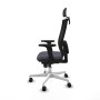 Office Chair with Headrest Piqueras y Crespo 2D026N2 Dark grey