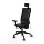 Office Chair with Headrest Piqueras y Crespo 3D066G2 Purple