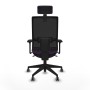 Chaise de Bureau avec Appui-tête Piqueras y Crespo 3D066G2 Violet