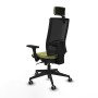 Office Chair with Headrest Piqueras y Crespo 3D066G2 Green
