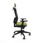 Office Chair with Headrest Piqueras y Crespo 3D066G2 Green