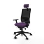 Chaise de Bureau avec Appui-tête Piqueras y Crespo 3D066N2 Violet