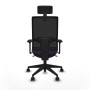 Chaise de Bureau avec Appui-tête Piqueras y Crespo 3D066N2 Violet