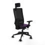 Chaise de Bureau avec Appui-tête Piqueras y Crespo 3D066N2 Violet